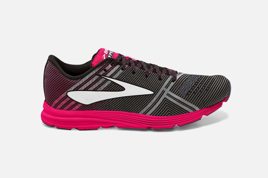 Brooks Hyperion Womens Australia - Cross Country Shoes - Black/Pink (069-JGYFO)